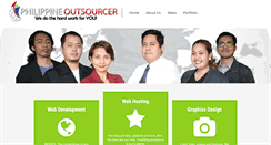 Desktop Screenshot of philippineoutsourcer.com